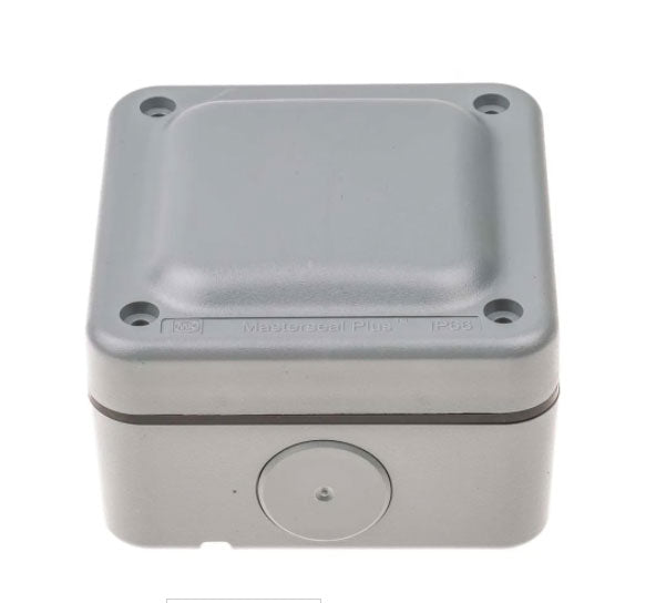 Masterseal plus Weatherproof White finish Junction Box, IP66