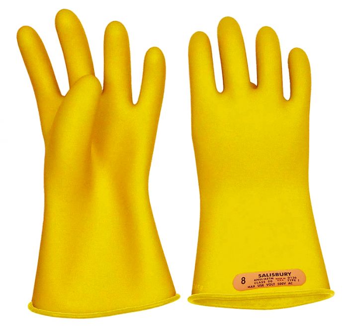 Salisbury E011Y/10 - High Voltage Electrical Yellow Gloves ,Make: Honeywell